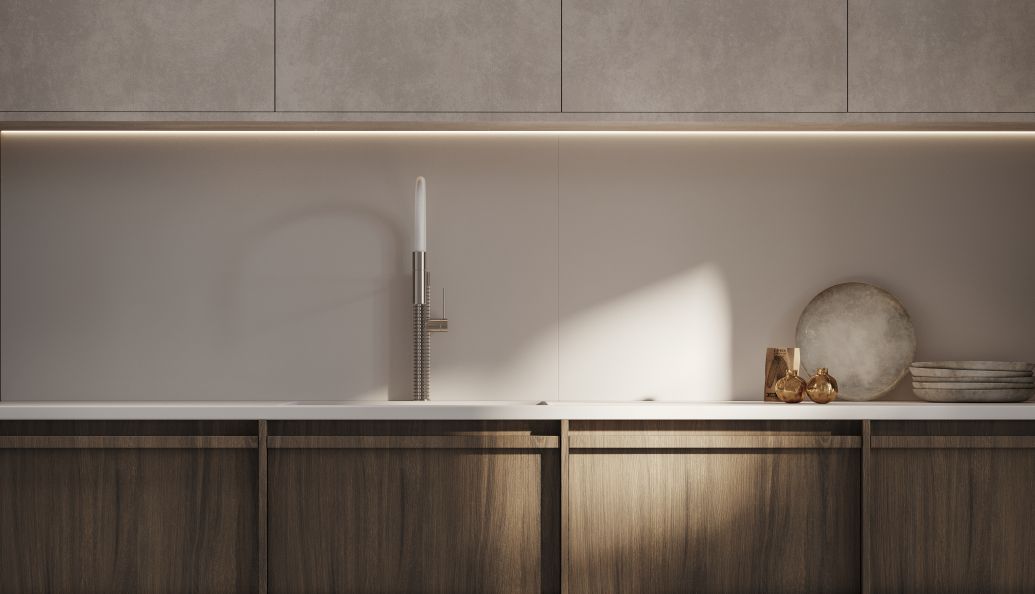 В интерьере