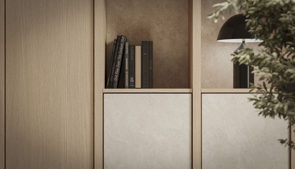 В интерьере