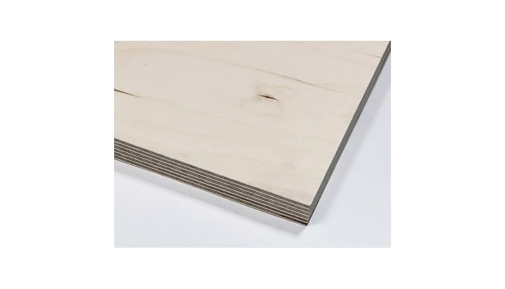 Фанера ПРОЗРАЧНЫЙ (PLYWOOD) BIRCH WBP TRC/TRC 120/120 2530*1265*16 мм