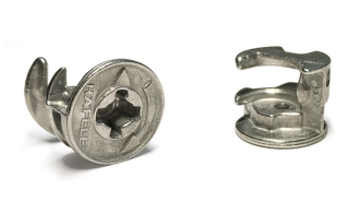  - Эксцентрик D=15 мм без покрытия, (1000 шт), Minifix HAFELE